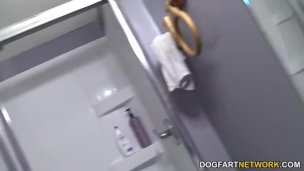 Summer Carter Looks For A BBC At A Gloryhole