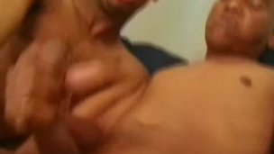 Two hot black gangsta fuck hardcore at home