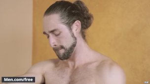 Mencom - Jacob Peterson Roman Cage - Guest Butt Fucker - Str8 to Gay - Tra