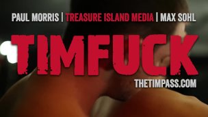 Mike Stafford's hole stretched by Nathan Gear