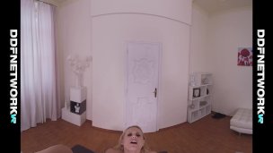 Naughty VR sex therapist Angel Wicky sucks & rides your veiny dick in POV