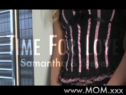 Hairy MILF makes love to her man