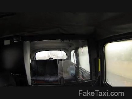 FakeTaxi - free ride for backseat blowjob