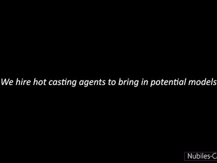 Nubiles Casting - Cute blondes first porn