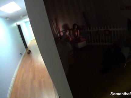 Samantha Saint Lesbian BTS