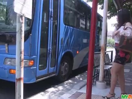 Public japan blow job and creampie with China