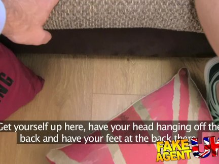 FakeAgentUK - Big facial for spanish pornstar