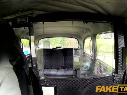 FakeTaxi - Moody dark haired british girl