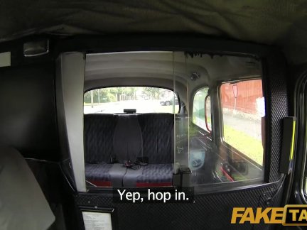 FakeTaxi - Punk rock chick sex in black cab