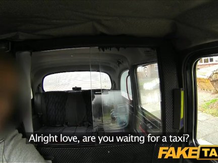 FakeTaxi Big tits babe gives cabbie a blowjob