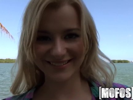Mofos - Hot blonde teen loves big cock