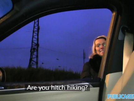 PublicAgent Hitch hiker fucked and creampied