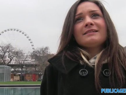 PublicAgent Beautiful brunette has sex