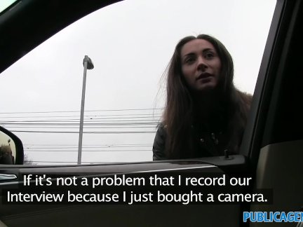 PublicAgent Sex in the car with a hitch hiker