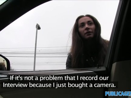 PublicAgent Sex in the car with a hitch hiker