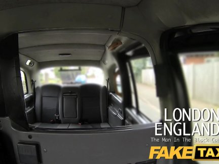 FakeTaxi Chubby blonde sucks cock for a free 
