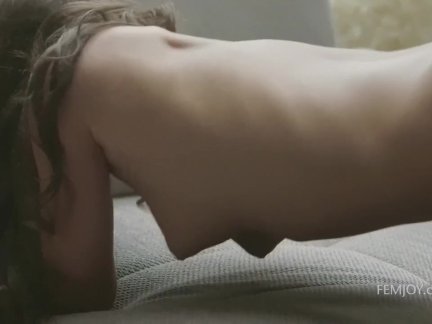 Sensual self pleasure leads to orgasm