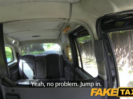 Fake Taxi Spanish couples sex in taxi