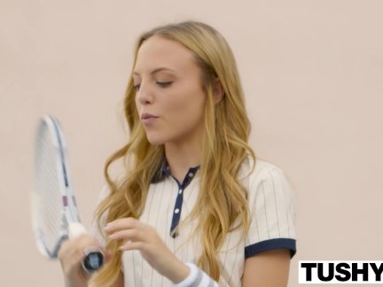 TUSHY First Anal For Blonde Aubrey Star