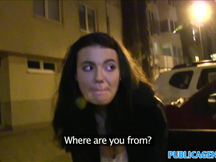 PublicAgent Czech girl loves sex in the dark