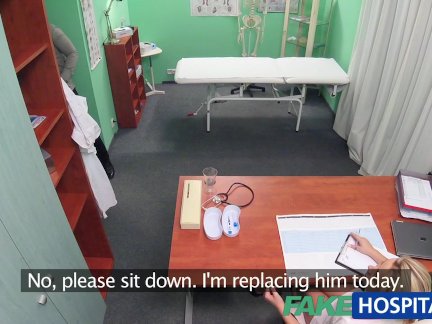 FakeHospital Nurse helps stud get erection