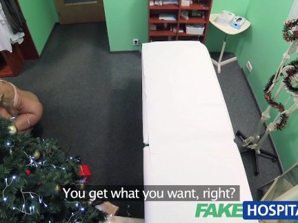 FakeHospital Doctor Santa cums twice