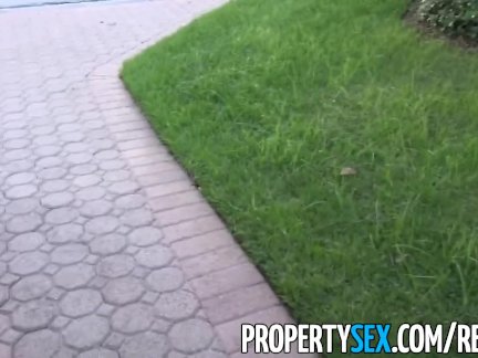 PropertySex - Bust horny realtor viewing porn