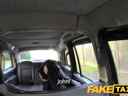 Fake Taxi Lady in stockings gets creampied