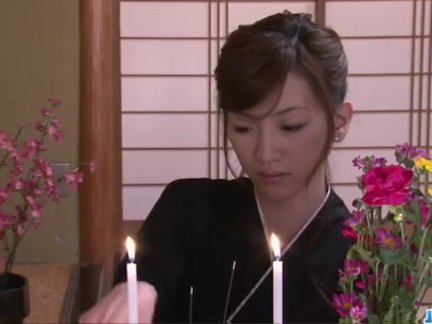 Kanon Hanai devours two cocks in rough
