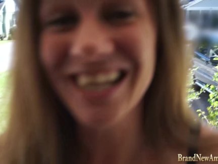 Amateur MILF gets anal at casting interview