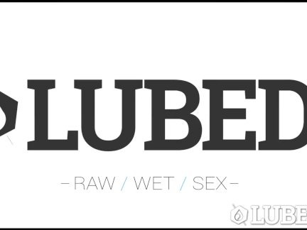 LUBED - Oiled up wild threesome compilation