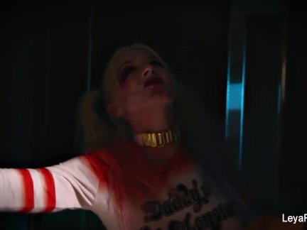 Harley Quinn Leya takes a BBC in her ass