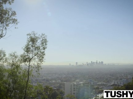 TUSHY Wife Mystica Jade Tries Threesome