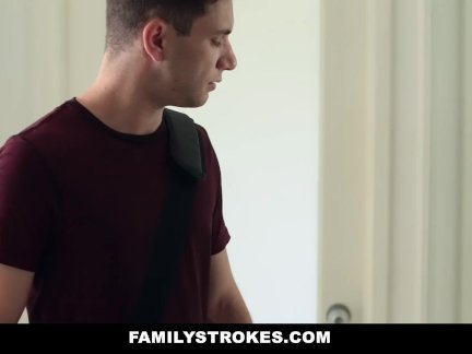 FamilyStrokes- Hot Mom Fucks Step-Son