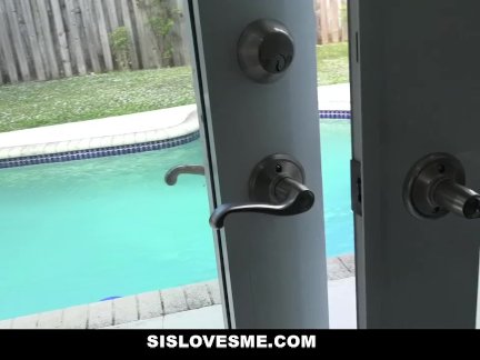 SisLovesMe - Step-Sister Gets Stuck & Fucked