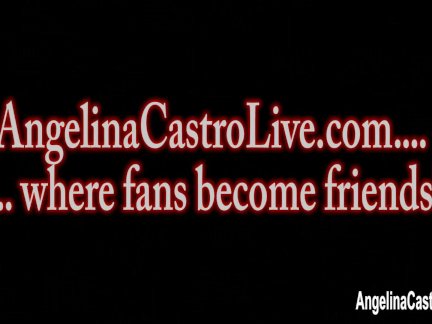 Big Tit Cuban Slut Angelina Castro Squirts and Blows!