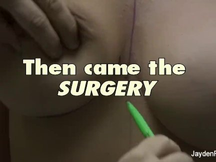 Behind the scenes with Jayden Jaymes and her breast implants