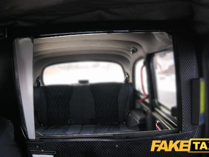Fake Taxi Big natural bouncing tits brunette in Czech taxi