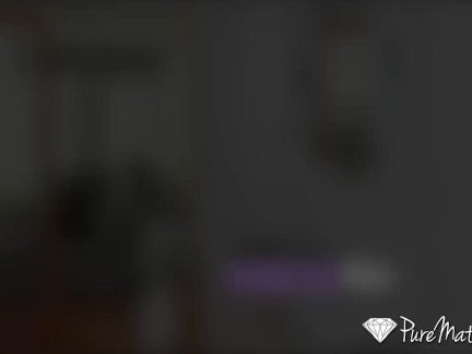 PUREMATURE Dick sucking Milf Kendra Lust strips and fucks before party