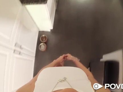 POVD Cup cake icing foreplay and fuck with sexy Ariana Marie