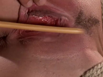 Big Booty in bondage and squirting orgasms.