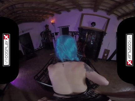 VR Cosplay X Emo Alessa Savage Will Get Best Of You VR Porn
