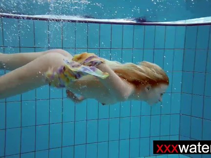 Amateur blonde mermaid