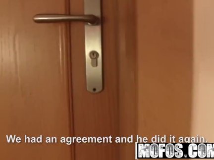 Mofos - Gorgeous Brunette Rides her Voyeur starring Arian Joy