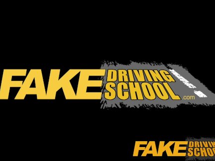 Fake Driving School pussy creampie and anal sex for busty milf in threesome