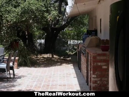 TheRealWorkout - Horny Neighbor Get Fucked After Meditation