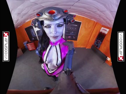 VR Cosplay X Threesome With Widowmaker And Tracer