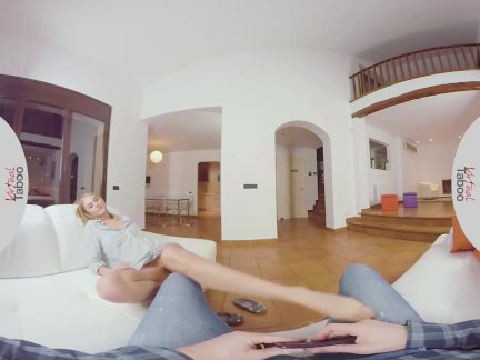 VIRTUAL TABOO - Young Sister Nancy Rides Big And Fat Brother's Cock