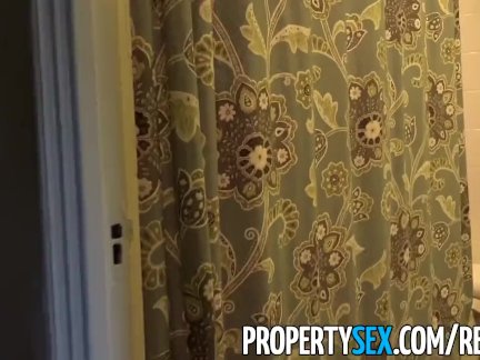 PropertySex - Sexy intruder busted then fucked by homeowner
