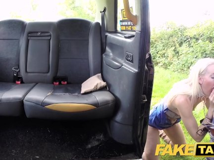 Fake Taxi Golden shower for hot lady followed by some kinky anal sex
